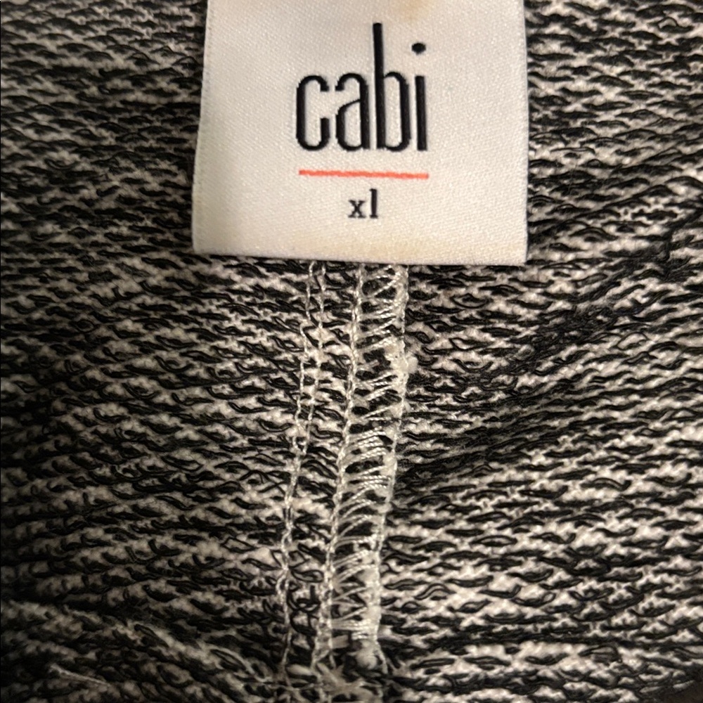 Cabi Neo Textured Gray/Black/White Heathered Jacket size L - Picture 5 of 6
